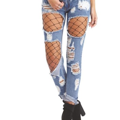 Arias Closet Siyah Fileli Külotlu Çorap