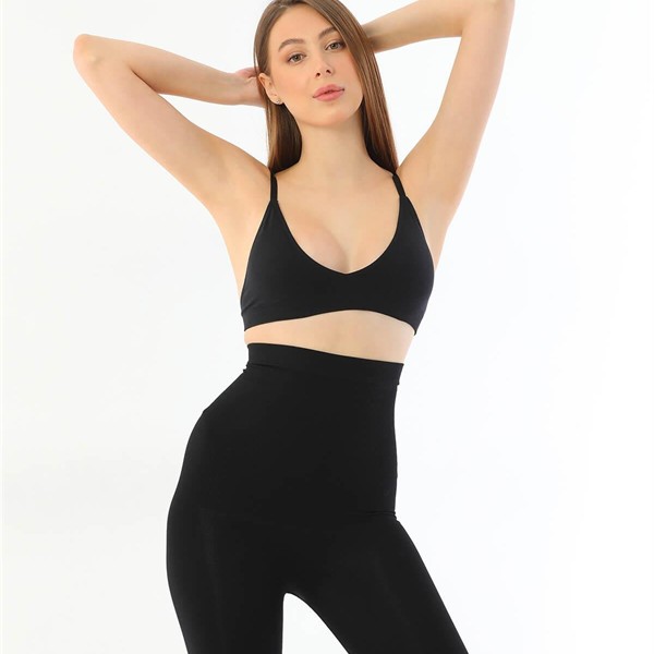 Arias Closet Siyah Mı 2037 Yüksek Bel Double Uzun Paçalı Özel Korse