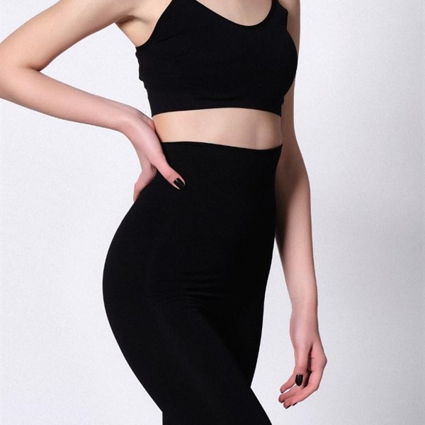 Arias Closet Siyah Mı Emay 2015 Yüksek Bel Double Uzun Paçalı Korse