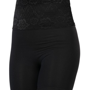 Arias Closet Siyah Mı Emay 2091 Önü Dantelli Yüksek Bel Boxer Korse