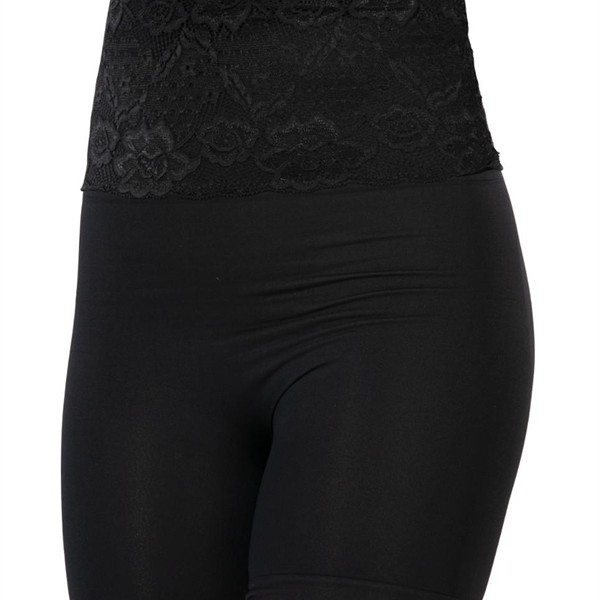 Arias Closet Siyah Mı Emay 2091 Önü Dantelli Yüksek Bel Boxer Korse