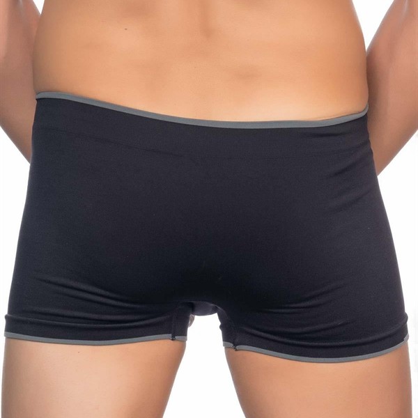 Arias Closet Siyah Mı Emay 2103 Soft Erkek Boxer