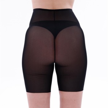 Arias Closet Siyah Mı Emay 2705 Lazer Tül Toparlayıcı Paçalı Boxer Hayalet Korse