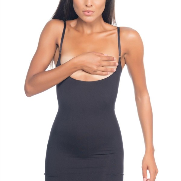 Arias Closet Siyah Mı Emay 5060 Göğsü Açık Elbise Korse