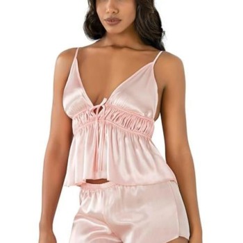 Arias Closet Somon Saten Şort Takımı 9208