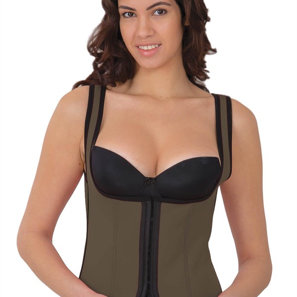 Arias Closet Ten Mı 9173 Terletici Agraflı Göğsü Açık Atlet Korse