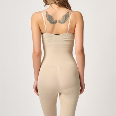 Arias Closet Ten Mı Emay 2093 Ön Agraflı Göğsü Açık Paçalı Boy Korse