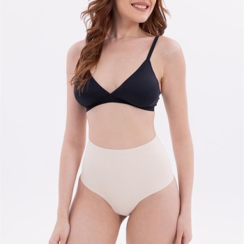 Arias Closet Ten Mı Emay 2704 Lazer Kesim Yüksek Bel Hayalet Külot