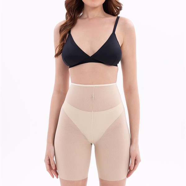 Arias Closet Ten Mı Emay 2705 Lazer Tül Toparlayıcı Paçalı Boxer Hayalet Korse