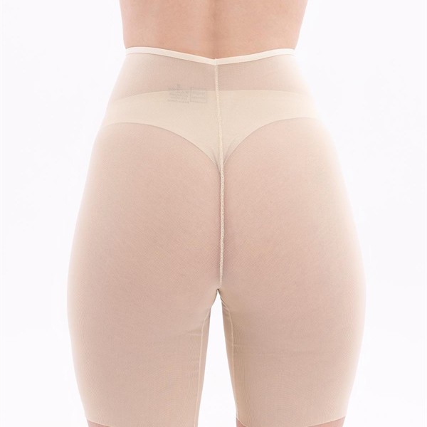 Arias Closet Ten Mı Emay 2705 Lazer Tül Toparlayıcı Paçalı Boxer Hayalet Korse