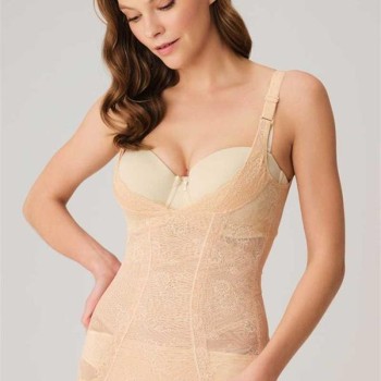 Arias Closet Toparlayıcı Bel İnceltici Dikişli Alttan Kancalı Sıkı Badi Korse