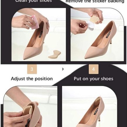 Ayakkabı Topuk Vurma Önleyici ve Daraltma Padi 5mm