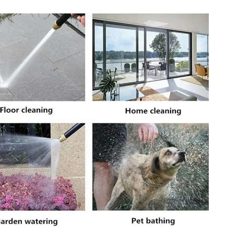 Ayarlanabilir Basınçlı Çok Fonksiyonlu Yıkama Tabancası