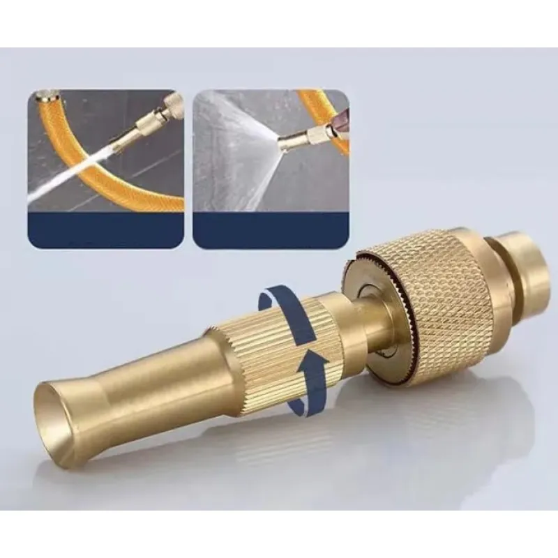 AYARLANABILIR BASINÇLI HORTUM BAŞLIĞI GOLD 