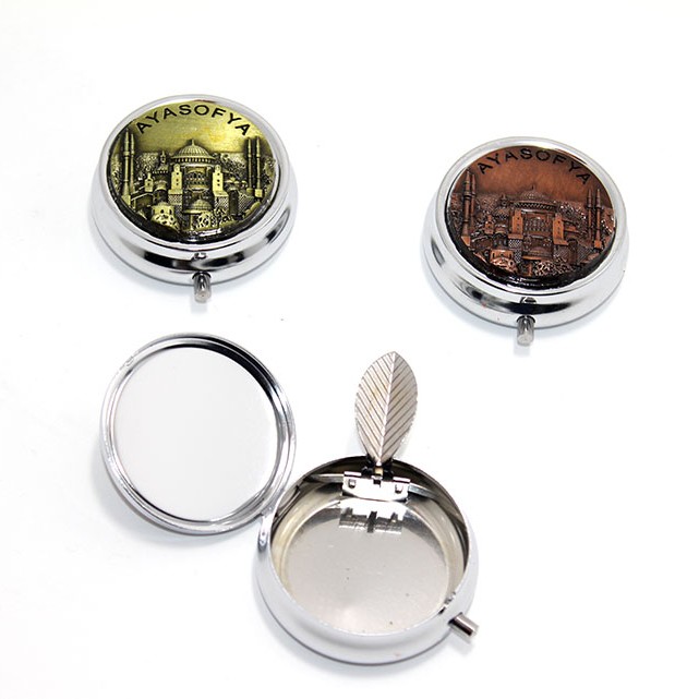 Ayasofya Kabartmalı Yöresel Tekli Küllük Kutusu 