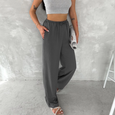 Ayrobin Oversize   Pantalon - Füme -