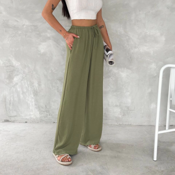 Ayrobin Oversize   Pantalon - Mint Yeşili -