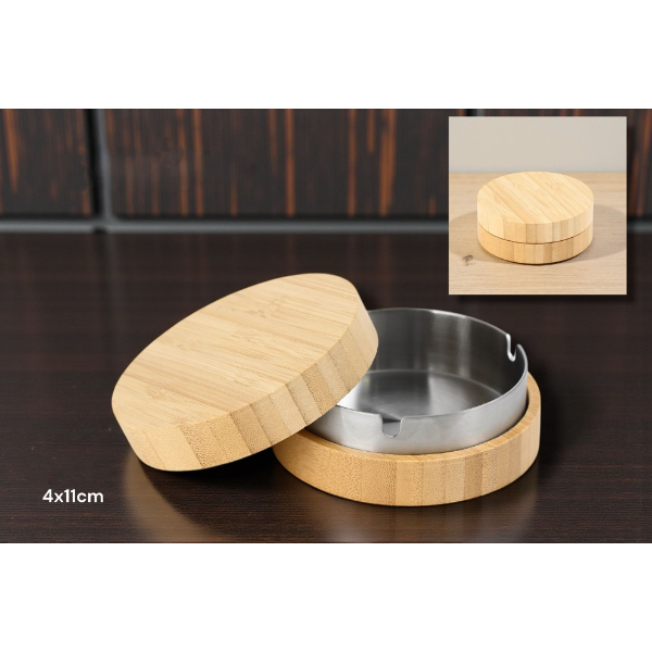 Bambu Kapaklı Küllük 