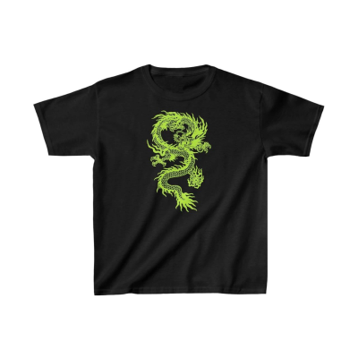 Baskılı T-Shirt - Siyah -