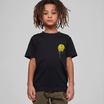 Baskılı T-Shirt - Siyah -