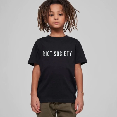 Baskılı T-Shirt - Siyah -