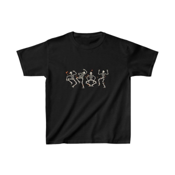 Baskılı T-Shirt - Siyah -