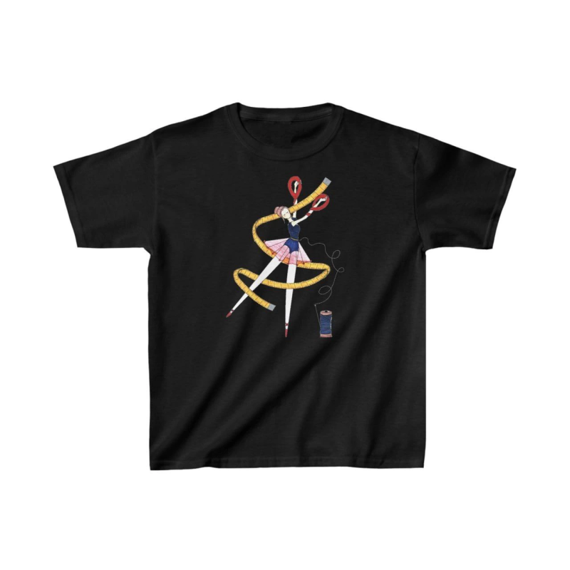 Baskılı T-Shirt - Siyah -