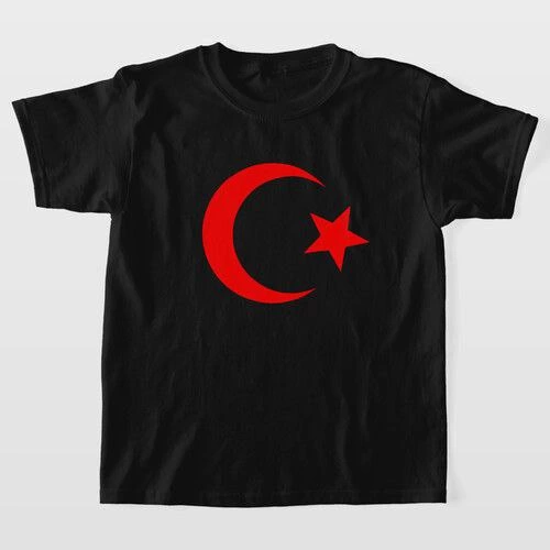 Baskılı T-Shirt - Siyah -