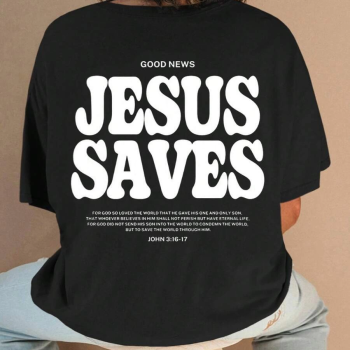 Baskılı   T-shirt - Siyah -