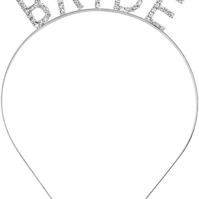 Bekarlığa Veda Bride Tacı Gümüş Renk