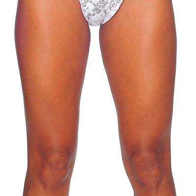 Beyaz Dantelli Tanga TM1165