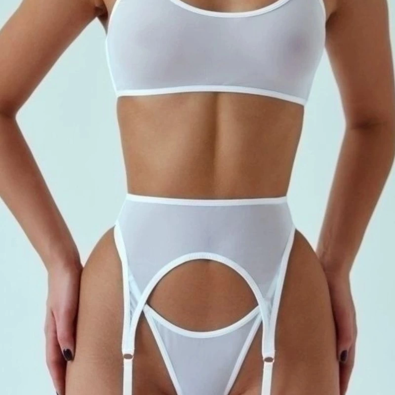 Beyaz Jartiyer Takım Beyaz