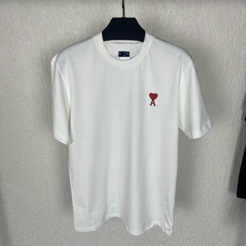 Bisiklet Yaka Baskılı Oversize T-Shirt - Beyaz -