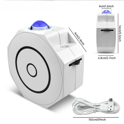 Bluetooth Özellikli Anason Projektör Gece Lambası 