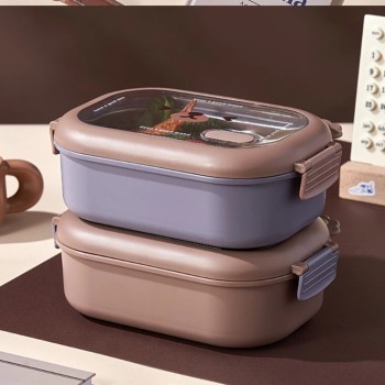 Bölmeli Paslanmaz Çelik Yemek Kutusu