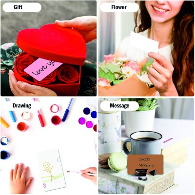 Boş Kelime Kartları 5x8 cm - 50 Adet Oval Kenarlı  >  Tabu & Not Kartları - Mavi