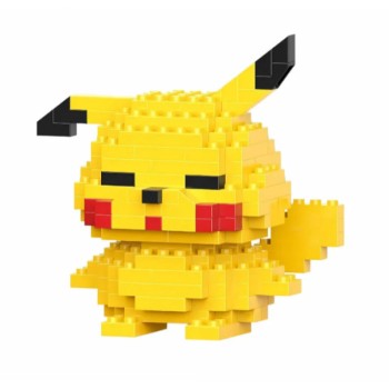 Bricks Pikachu Mini Lego Figürü 