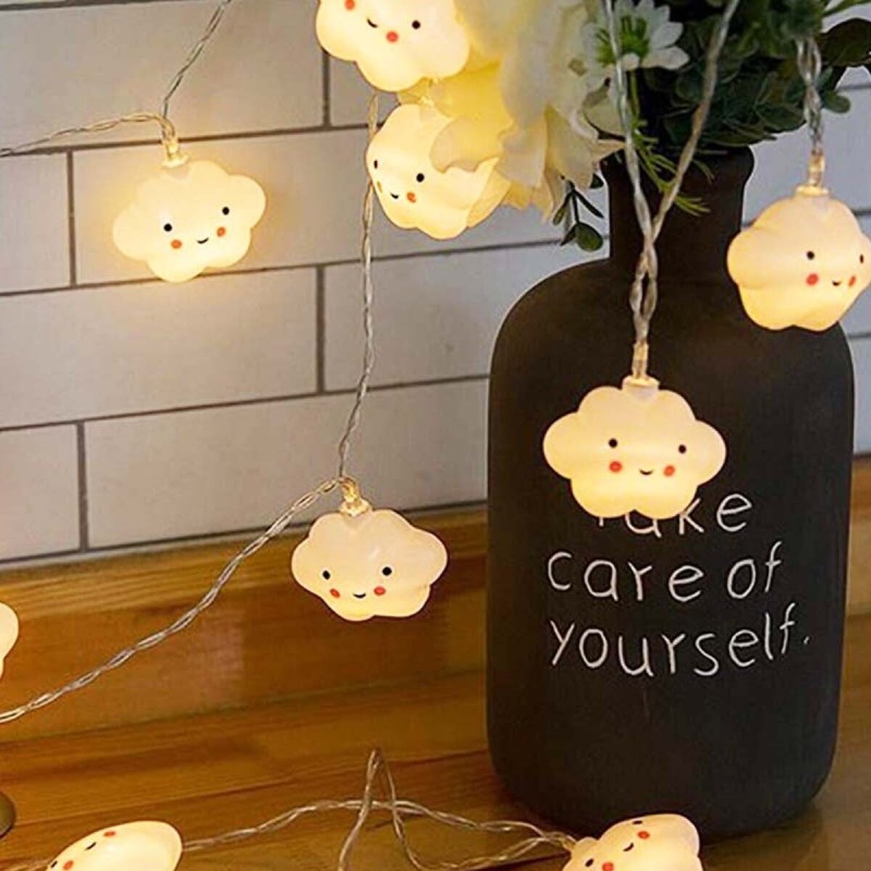 Bulut Şeklinde Led Şerit Lamba 12 Adet