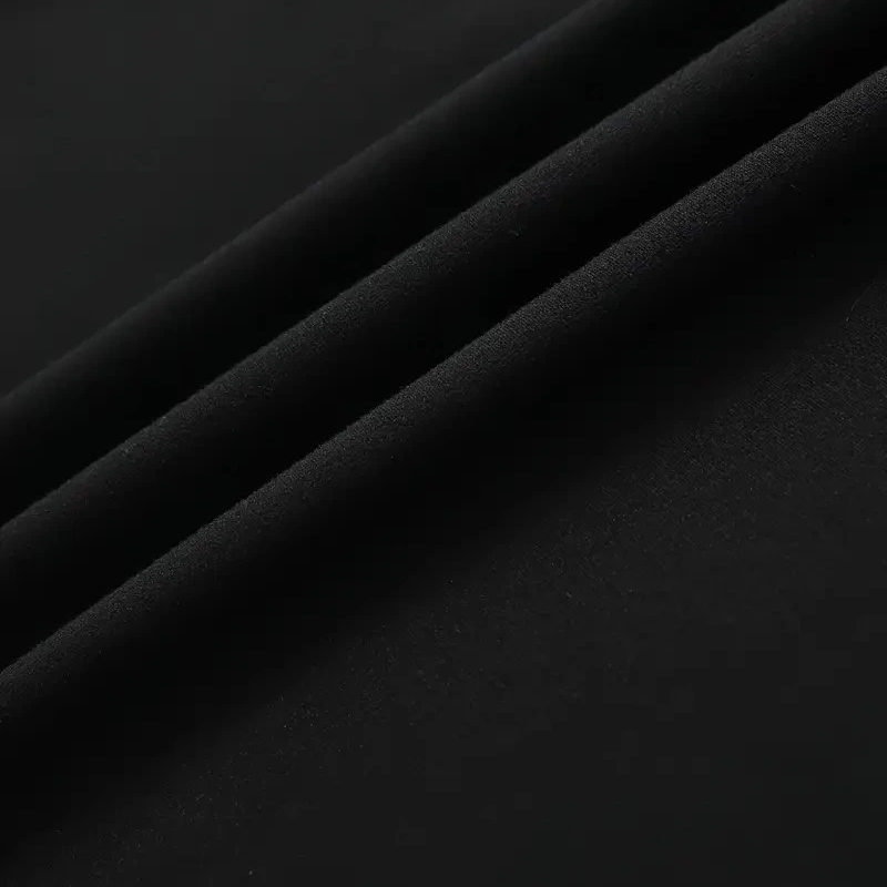 Büyük Boy Ayıcık Baskılı Bisiklet Yaka T-Shirt- Siyah -