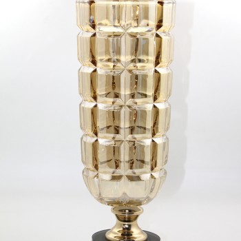 Cam Şamdan Tekli Model 4