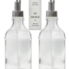 Cam Sıvı Sabunluk Losyonluk Krom