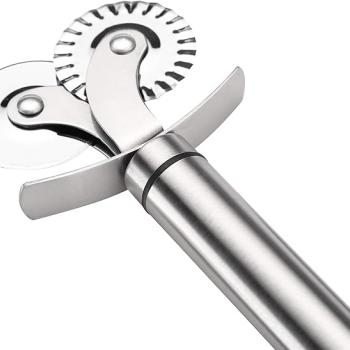 Çift Başlıklı Pizza Hamur Bıçağı