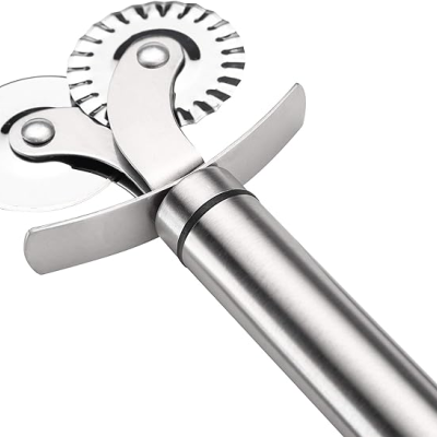 Çift Başlıklı Pizza Hamur Bıçağı