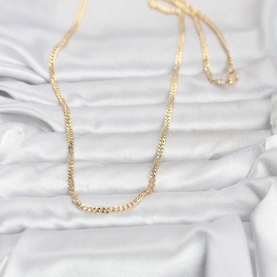 CM 14K Gold Renk 60 cm Zincir Kadın Kolye