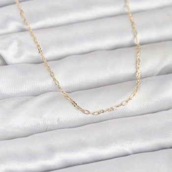 CM 14K Gold Renk 60 cm Zincirli Kadın Kolye