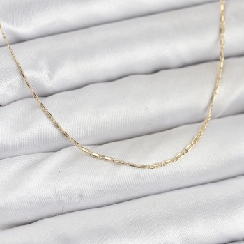 CM 14K Gold Renk Kesme Model 60 cm Kadın Kolye