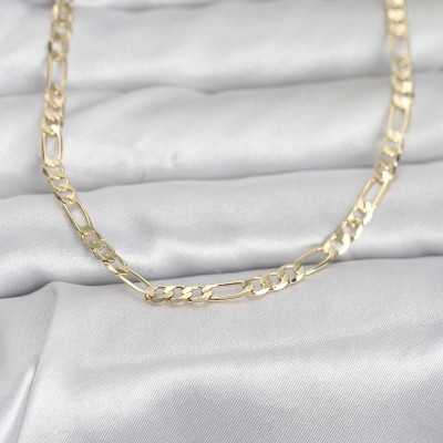 CM 14K Gold Renk Kuşgözü Zincir Model 60 cm Kadın Kolye