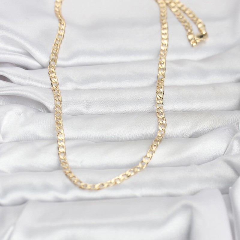 CM 14K Gold Renk Zincir Model 60 cm Kadın Kolye