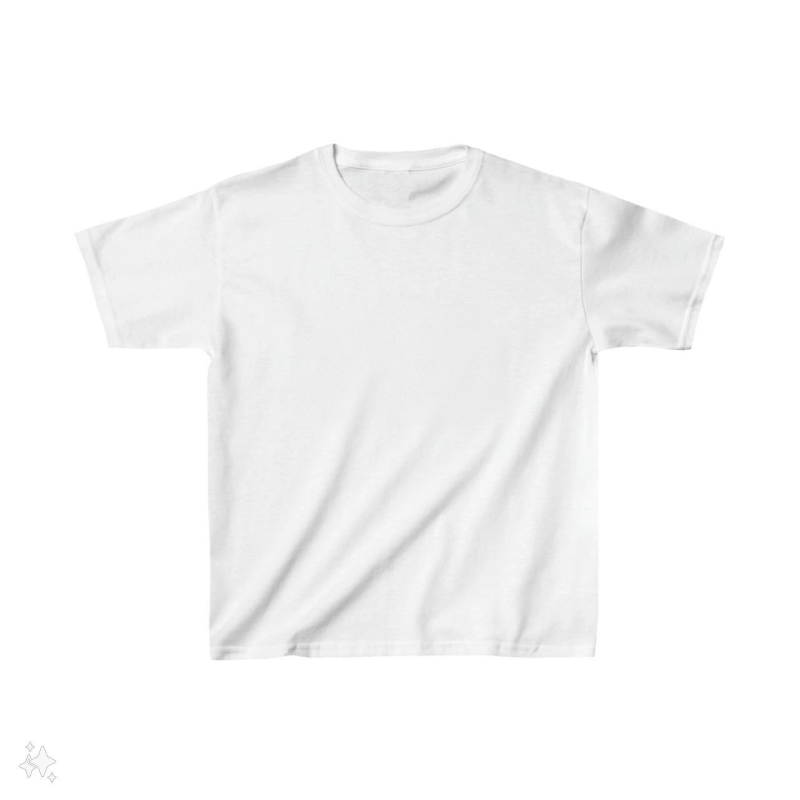 Çocuk   Basic T-Shirt - Beyaz