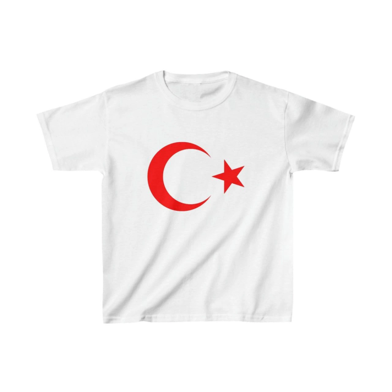 Çocuk   Baskılı T-Shirt - Beyaz